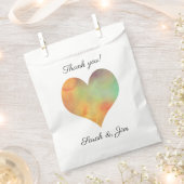 Dank u hart Bruiloft gunst tassen Bedankzakje (Geknipt)