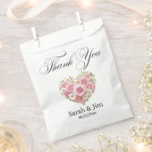 Dank u hart Bruiloft gunst tassen Bedankzakje (Geknipt)