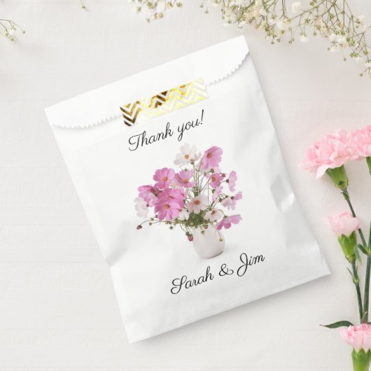 Dank u hart Bruiloft gunst tassen Bedankzakje (Gezegeld)