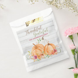 Dank u hartelijk | NajaarsHerfst Pumpkin-Waterverf Bedankzakje