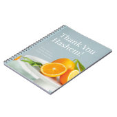 Dank u Hashem spiraal dankbaarheid notitieboek (Linkerzijde)