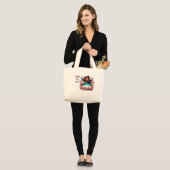 Dank U Heer! Grote Tote Bag (Voorkant (model))