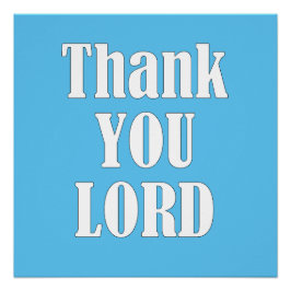 DANK U, HEER, PERFECT POSTER