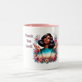 Dank U Heer! Tweekleurige Koffiemok