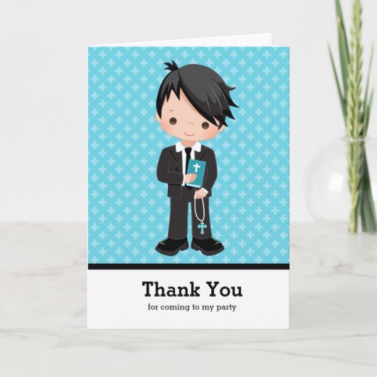 Dank u Heilige Communie Bedankkaart (Voorkant)