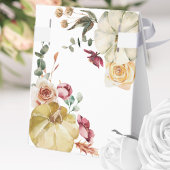 Dank u Herfst Blue  Truck Baby shower Bedankdoosjes