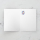 Dank u het Ijzige Venster van de Bes van de Vogel Bedankkaart (Binnen)