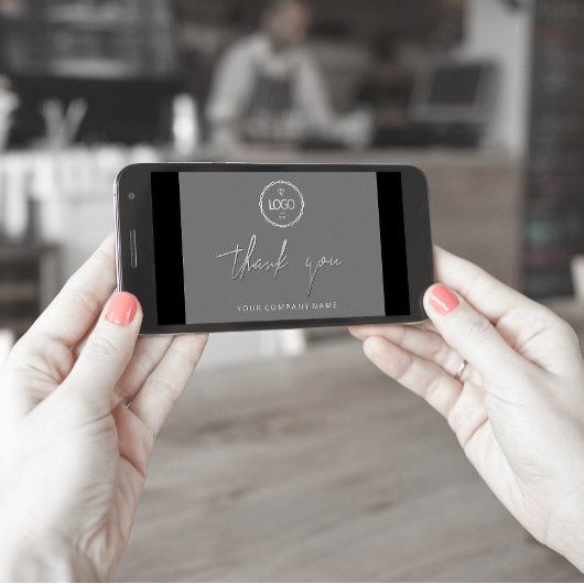 Dank u het Manuscript BedrijfsTussenvoegsel Kaart