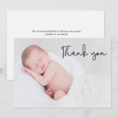 Dank u het Manuscript de Aankondiging van de Fotog (Voorkant / Achterkant)