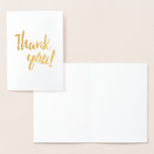 Dank u het Manuscript van de Handgeschreven-Stijl  Folie Kaarten (Display)