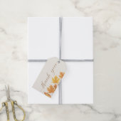 Dank u - het najaar Baby shower van de Herfst | Cadeaulabel (Met Touw)