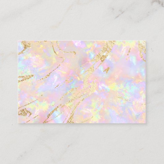 dank u het roze visitekaartje van de textuur van h (Achterkant)