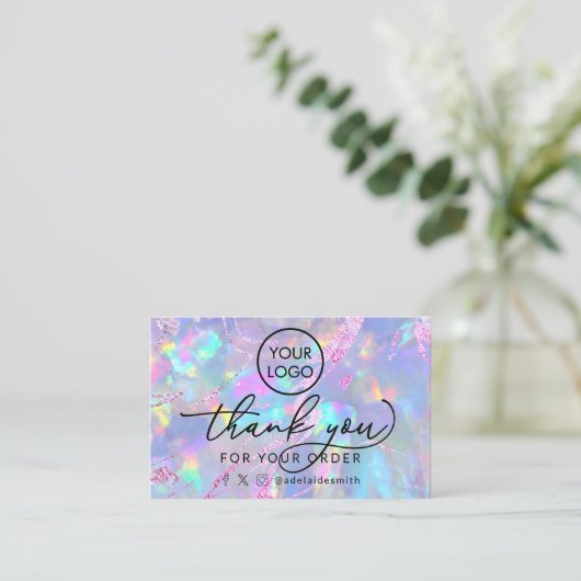 dank u het visitekaartje van de optische ontwerpte (Staand voorkant)