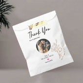 Dank u Hond Treat Bruiloft Favor Bag | Aangepaste Bedankzakje