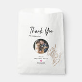 Dank u Hond Treat Bruiloft Favor Bag | Aangepaste  Bedankzakje (Voorkant)