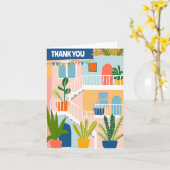 DANK U Huis Schattige Tropisch Appartement Kaart (Gele Bloem)