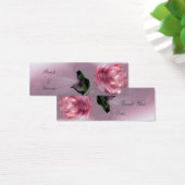 Dank u huwelijksgeschenk Label Mini Visitekaartjes (Bureau)