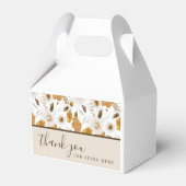 Dank u huwelijksgunst dozen bedankdoosjes (Voorkant Zijde)