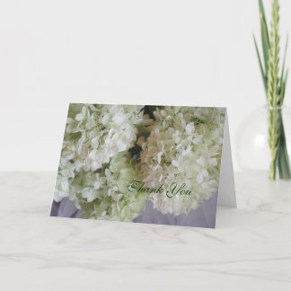 Dank u Hydrangea Bedankkaart