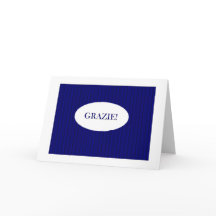 Dank u in het Italiaans