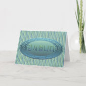 Dank u in Koreaan Bedankkaart (Voorkant)