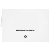 Dank u in vele talen kleurrijke personaliseren (Achterkant Horizontaal)