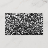 Dank u invoegen Silver Midnight Glam Informatiekaartje (Achterkant)