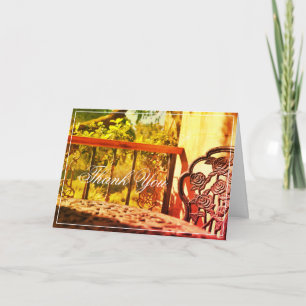 Dank u Italiaans Villa Voel Wenskaart Kaart