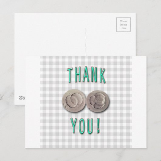 dank u ivf voor de bevruchting van embryo ' s briefkaart (Voorkant / Achterkant)