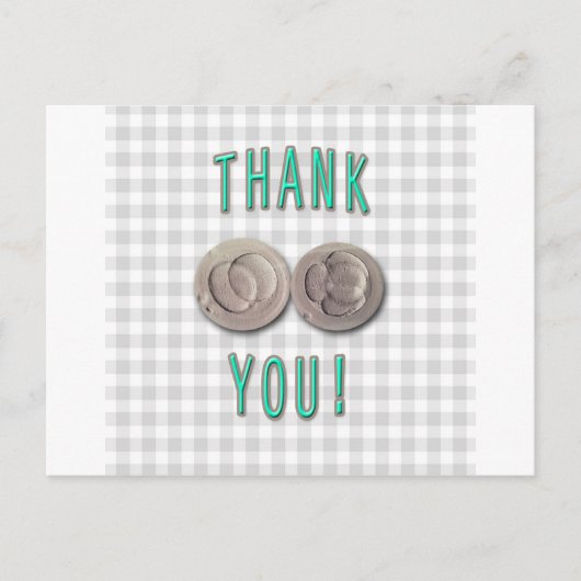 dank u ivf voor de bevruchting van embryo ' s briefkaart (Voorkant)