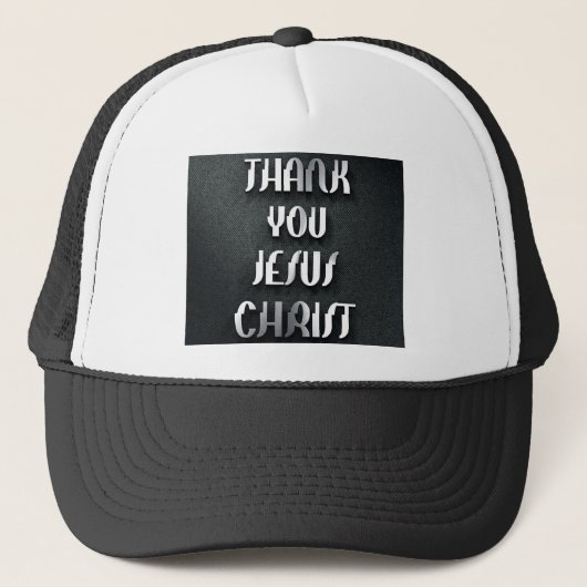 Dank u JESUS 3 Trucker Pet (Voorkant)