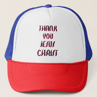 Dank u JESUS Trucker Pet