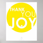 dank u JOY Poster (Voorkant)
