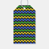 Dank u Jump Bounce Blue Party Favoriet Label Cadeaulabel (Achterkant)