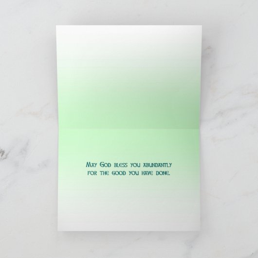 Dank u kaarden 1:16 Ephesians Bedankkaart (Binnen)