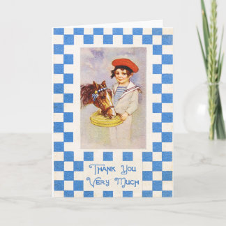 Dank u kaarden bedankkaart