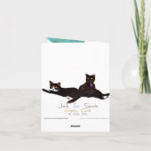 Dank u kaarden bedankkaart (Achterkant)