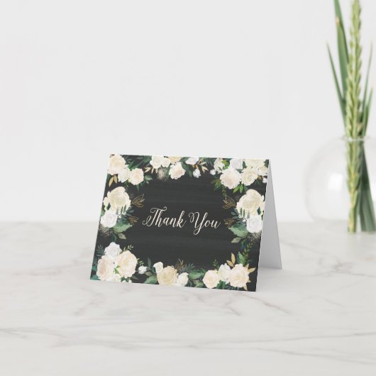 Dank u kaarden bedankkaart (Voorkant)