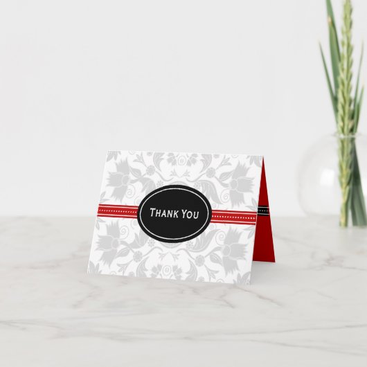 Dank u kaarden bedankkaart (Voorkant)