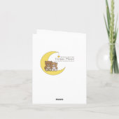 Dank u kaarden de Schotse kilt van de Bruid & van Bedankkaart (Achterkant)