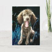 DANK U KAARDEN, GRAPPIG BEDANKKAART (Voorkant)