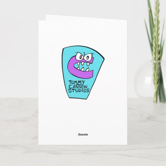 Dank u kaarden het voorkomen: Roomijs! Bedankkaart (Achterkant)