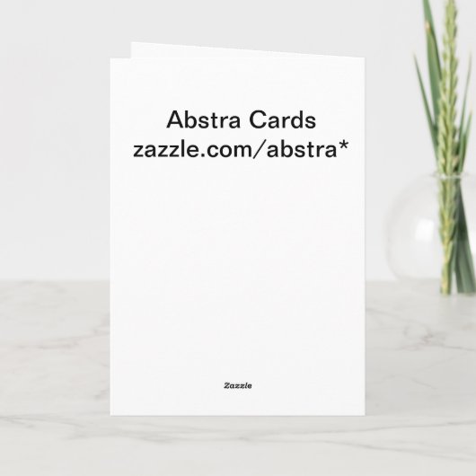 Dank u kaarden (stijl Mondrian) Bedankkaart (Achterkant)