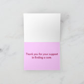 Dank u kaarden voor de Behandeling Bedankkaart (Binnen)