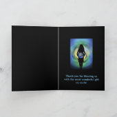 Dank u kaarden voor de Moeder van de Geboorte Bedankkaart (Binnen)