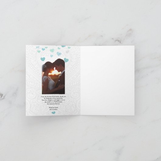 Dank u - Kaart (Binnen)