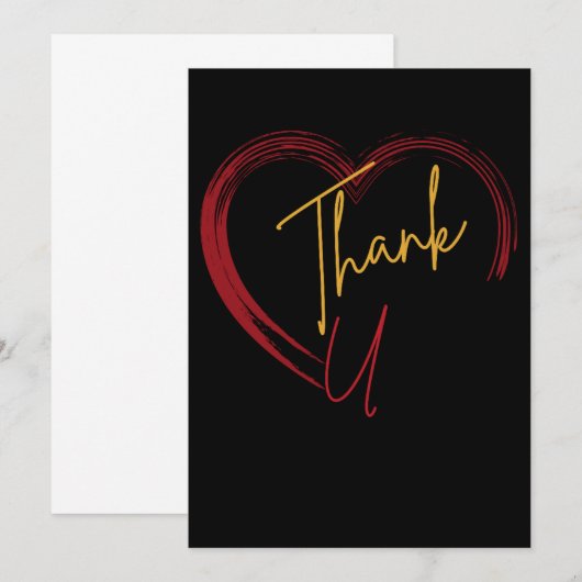 Dank U Kaart (Voorkant / Achterkant)