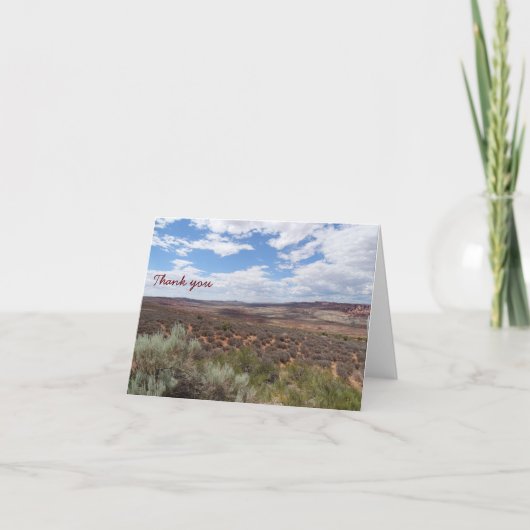 Dank u kaart - Arches Nat's Park (Voorkant)