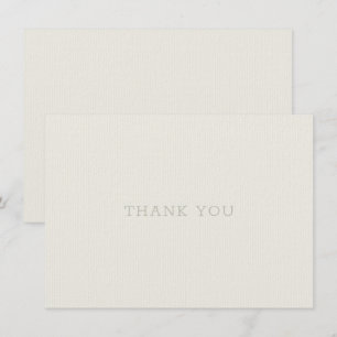 Dank u kaart Beige Tan Green Traditioneel