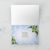 Dank u kaart Blue Hydrangeas (Binnen)